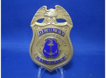 Vintage Providence County Deputy Sheriff Badge Gold Filled