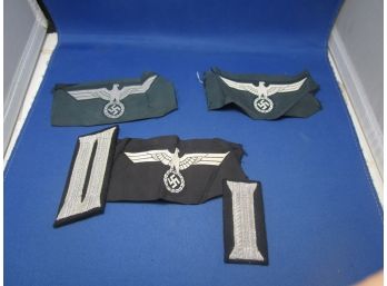 5 Vintage WWII WW2 World War 2 Nazi SS Patches Uniform Patches