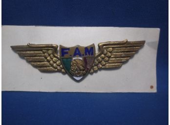 Mexican Air Force Wings Pin