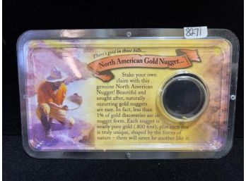 Littleton Coin Genuine North American Gold Nugget