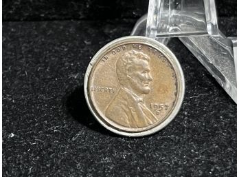 Novelty Mule 1957 D Lincoln Cent Buffalo Nickel - Compressed Coin