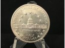 1989 US Mint Congressional Two Coin Set Silver Dollar And Clad Half - Uncirculated