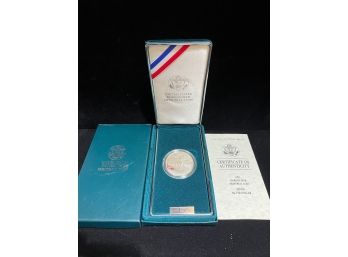 1991 Korean War Memorial Coin Proof Silver Dollar