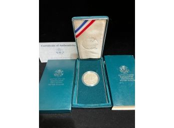 1990 US Mint Eisenhower Centennial Uncirulated Silver Dollar