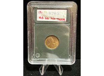 1909  VDB Lincoln Cent - High Grade - Almost Uncirculated