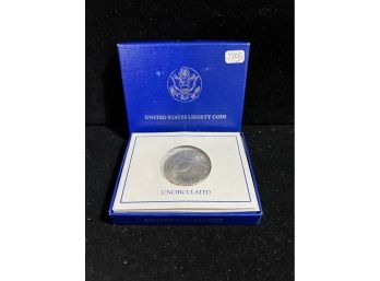 1986 US Mint Uncirculated Liberty Clad Half Dollar