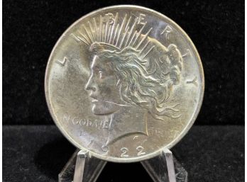 1922 P Peace Silver Dollar - Uncirculated