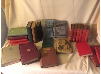 Antique And Vintage Books #2, Victor Hugo Classics, The Poems Of Longfellow And More