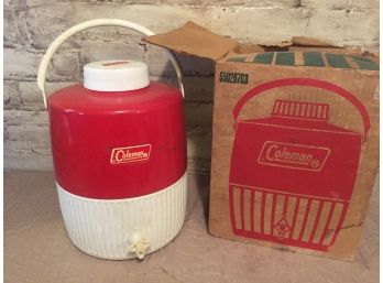 Vintage 2 Gallon Coleman Water Jug