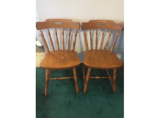 2 Vintage Chairs Made In Yugoslavia  _ Aurora Pick Up
