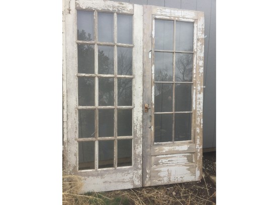 Vintage French Doors- Great For Garden Projects - Greendale Pick Up