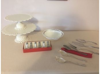 Antique Serving Pieces, Mustache Spoon And More _ Aurora Pick Up