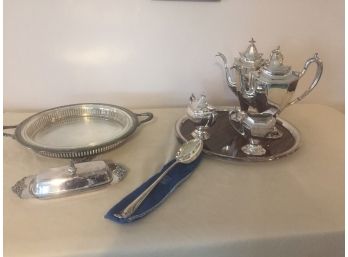 Silver Plated Serving Items _ Aurora Pick Up
