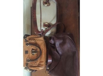 Brahmin, Frye, Dooney And Bourke Purses, All In Excellent Condition - Greendale Pick Up