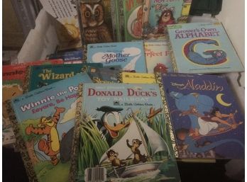 Large Assortment Of Children's Books Including Many Little Golden Books - Greendale Pick Up