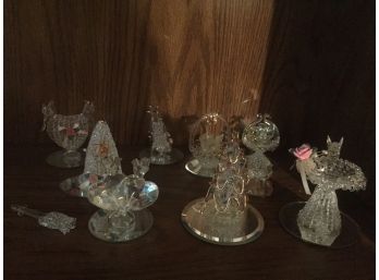 Small Crystal Figurines