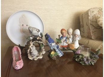 China Cabinet Assortment- Precious Moments And More