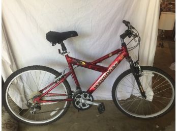 Mongoose 21 Speed A 40 R, Small Tear In Seat, Gears Appear To Work Well, Tires Are Flat