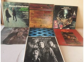 Vintage Albums, The Who-tommy, Simeon And Garfunkel, Alice Copper, 3 Dog Night, Bread