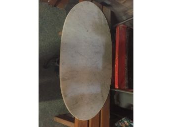 Oval Marble Top