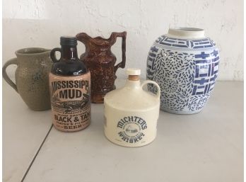 Vintage Pottery Assortment -AURORA PICK  UP