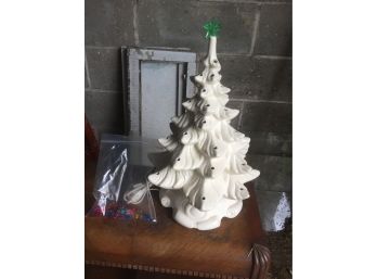 Vintage Ceramic Christmas Tree- - RISING SUN PICK UP