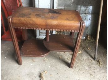 Antique Table With Staggered Shelves - RISING SUN PICK UP
