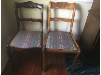 2 Antique Chairs RISING SUN PICK UP