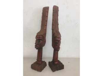 Hand Carved African Statues- AURORA PICKUP