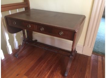 Antique Hall Table W/ 2 Drop Leaves - - RISING SUN PICK UP