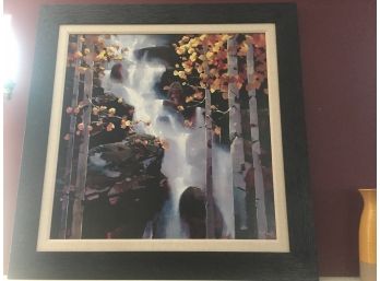 Large Michael O,toole Waterfall Framed Print