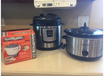 Insta Pot, Crock Pot And Hot Pot