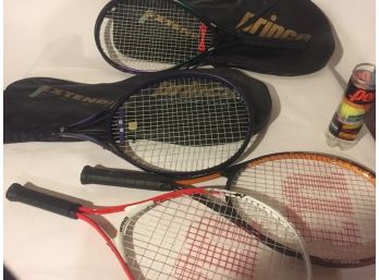 Wilson And Prince Tennis Rackets