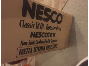 New In Box Nesco 18qt Roaster Oven