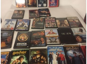 DVD Assortment #3 Jumanji, Harry Potter, Benjamin Button And Much More