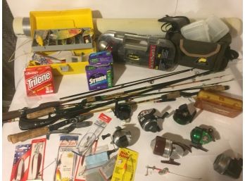 Large Selection Of Fishing Gear- Rods, Reels, Lures And More