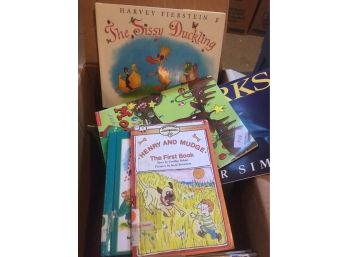 Kids Book Assortment #14, Entire Box Full 16-In W X 12-In H X 12-In D