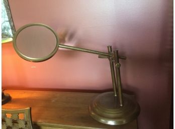 Brass Adjustable Magnifying Glass