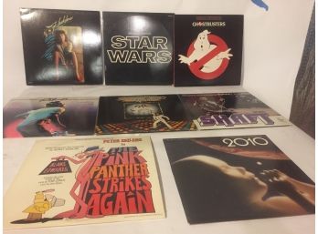 Vintage Movie Albums, Star Wars, Ghost Busters, Flash Dance Footloose , Pink Panther And More