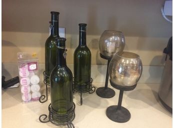 Wine And Candle/ Tealight Assortment