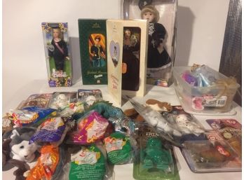 Barbie And Beanie Baby Assortment