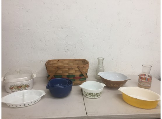 Vintage Kitchen Ware- Pyrex And More