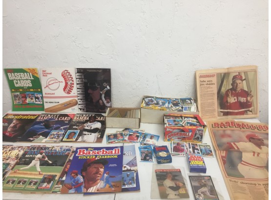 Sports Memorabilia- Beckett Baseball, Earnhardt Collector Magazine And More