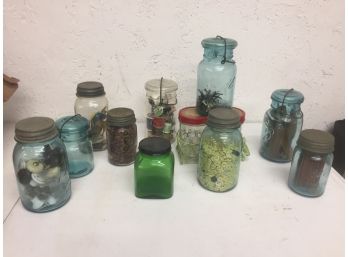 Vintage Jars And Trinkets