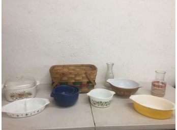Vintage Kitchen Ware- Pyrex And More