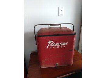 Vintage Metal Pleasure Cooler