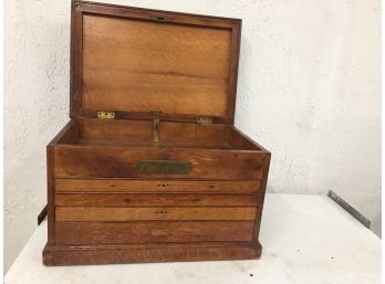 Antique Spool Cabinet