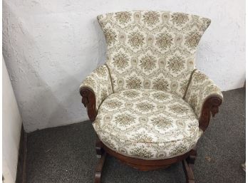 Eastlake Style Victorian Gliding Chair