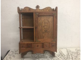 Antique Medicine/ Pharmacy Cabinet