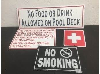 Aurora City Pool Signage